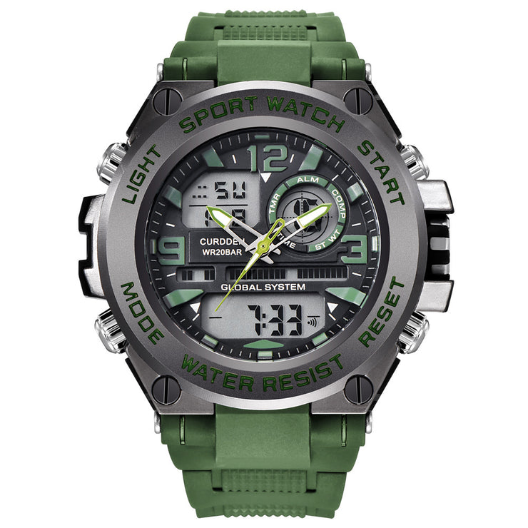 Men's Fashion Belt Multi-functional Watch