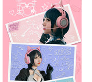 G951 Gaming Headset USB 7.1 Virtual Surround Sound Headsets LED Cat Ear Headphones