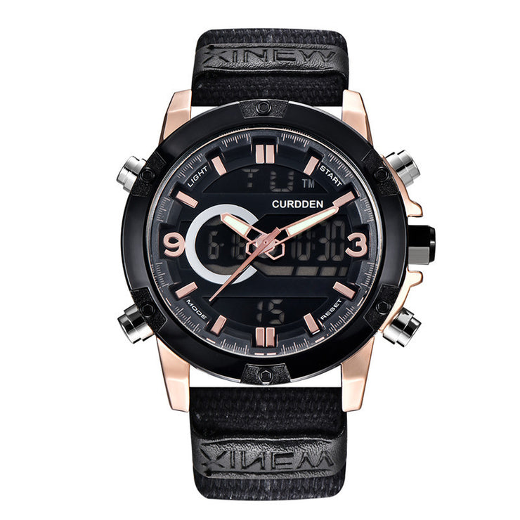 Men's Fashion Belt Multi-functional Watch