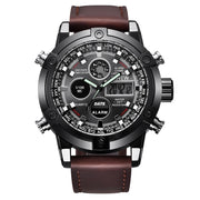 Men's Fashion Belt Multi-functional Watch