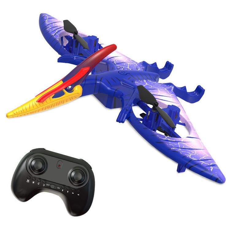 Cross-border 24G Remote-controlled Unmanned Vehicle Cool Sound Effect Sailing Night Light Boy Simulation Pterosaurus