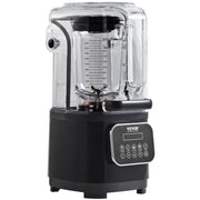 VEVOR Professional Blender With Shield, Commercial Countertop Blenders, 68 Oz  Blender Combo, Stainless Steel 9 Speed & 5 Functions Blender, For Shakes, Smoothies, Peree, And Crush Ice, Black