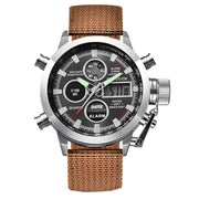 Men's Fashion Belt Multi-functional Watch